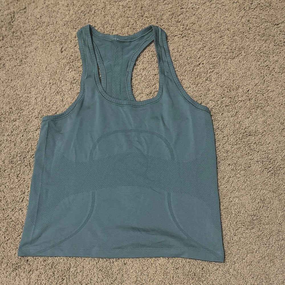 Lululemon Swiftly Tech Green Tank Top - Picture 2 of 8
